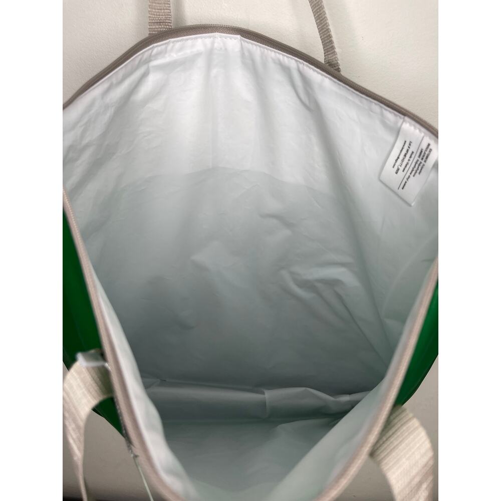 Set of 2! Whole Foods Hot Cold Insulated Cooler Tote Bags, Green Gray White Logo - Picture 11 of 14